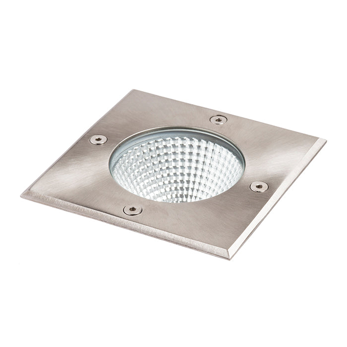 RIZZ SQ 125 nerezová ocel 230V LED 7W 41° IP67 3000K