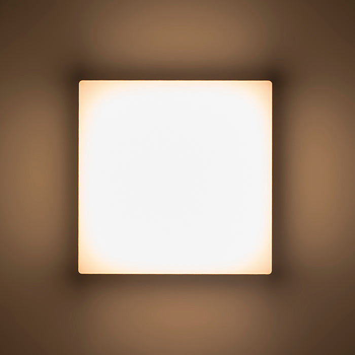 SPECTACLE přisazená stříbrnošedá 230V LED 5W IP54 3000K