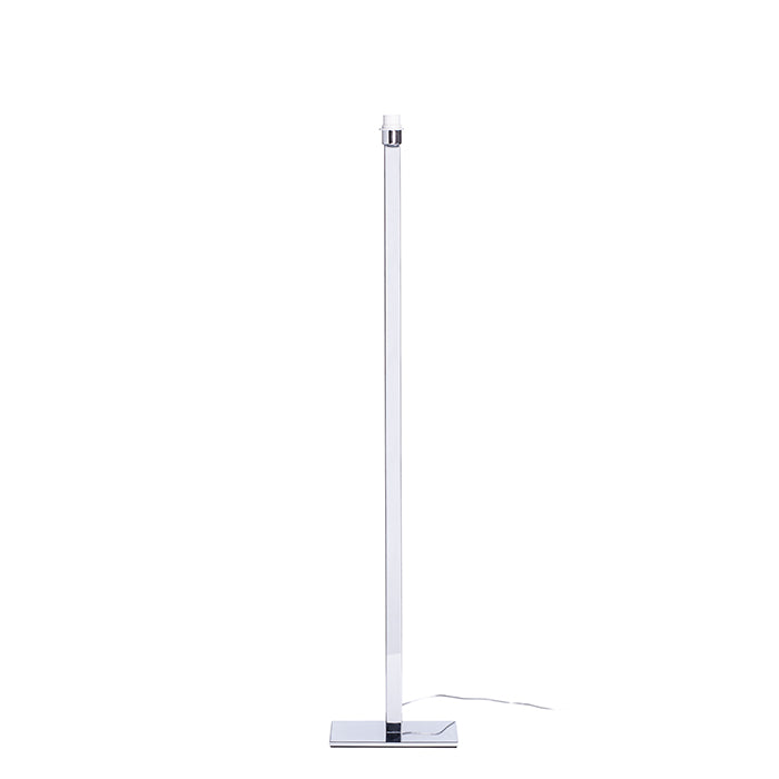 PLAZA stojanová bílá chrom 230V LED E27 15W