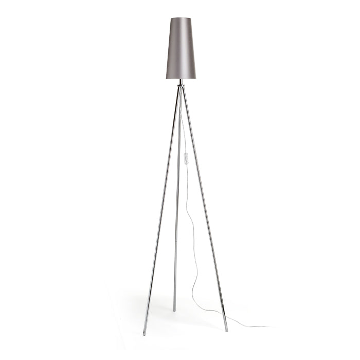 NYC TRIPOD stojanový podstavec chrom 230V LED E27 15W