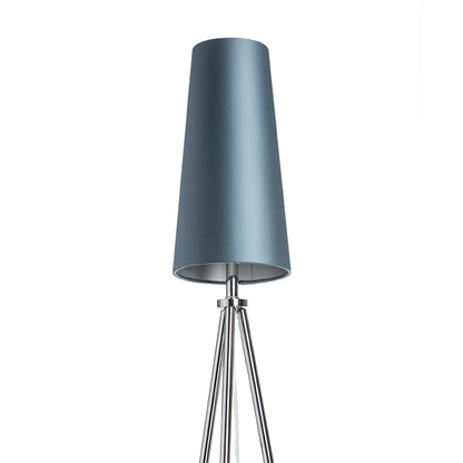 NYC TRIPOD stojanový podstavec chrom 230V LED E27 15W