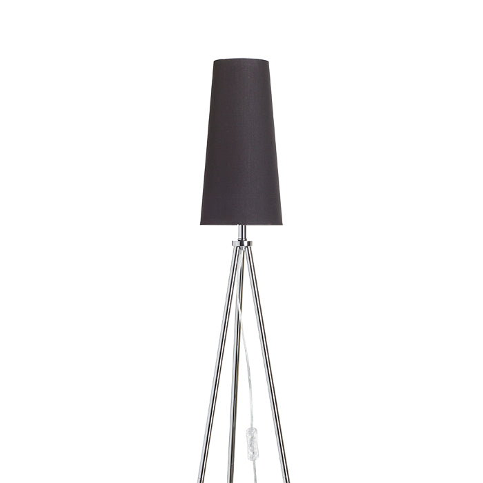 NYC TRIPOD stojanový podstavec chrom 230V LED E27 15W