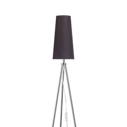 NYC TRIPOD stojanový podstavec chrom 230V LED E27 15W