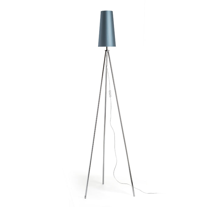 NYC TRIPOD stojanový podstavec chrom 230V LED E27 15W