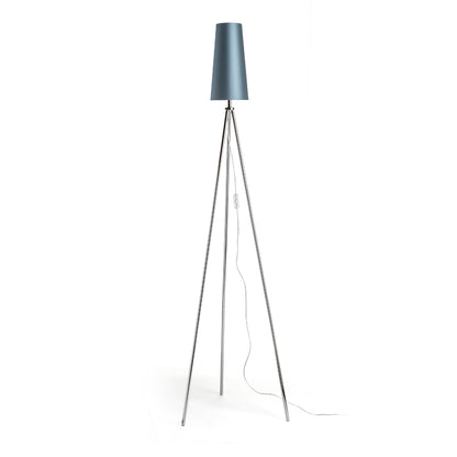 NYC TRIPOD stojanový podstavec chrom 230V LED E27 15W
