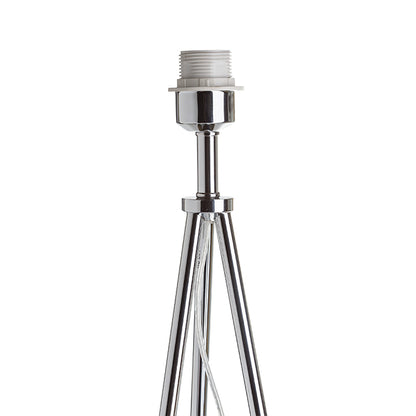 NYC TRIPOD stojanový podstavec chrom 230V LED E27 15W