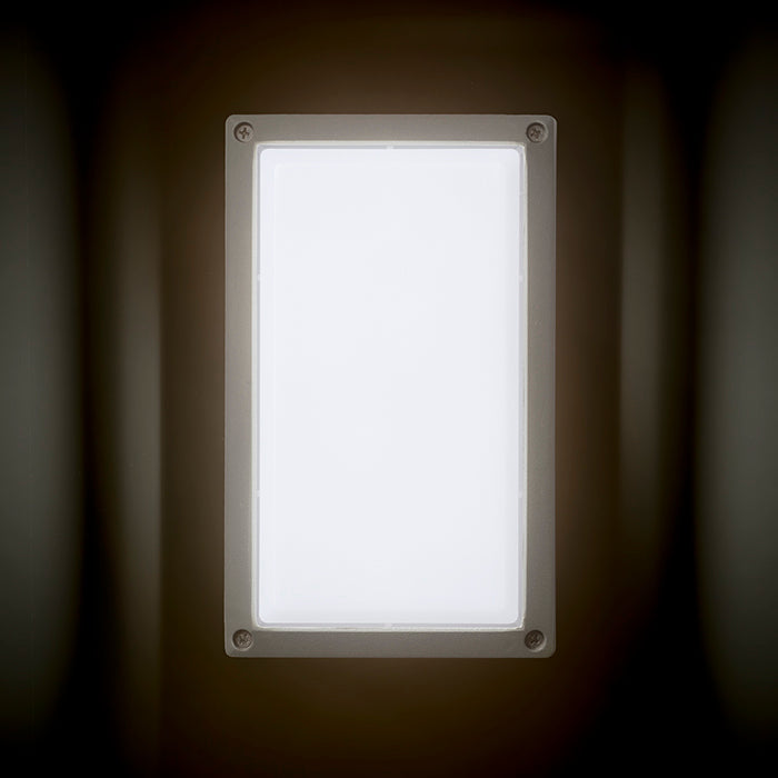 ASPEN přisazená stříbrnošedá 230V LED 5W IP54 3000K