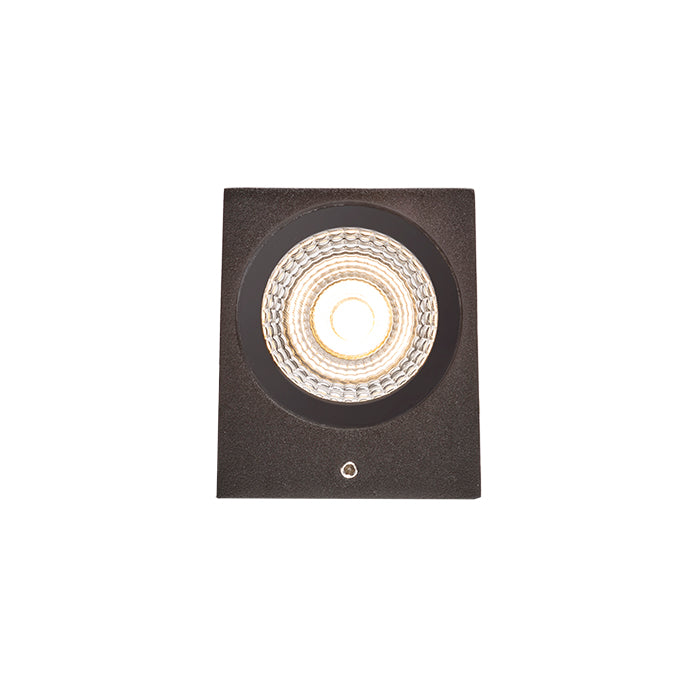 KUBI I antracitová 230V LED 3W 56° IP54 3000K