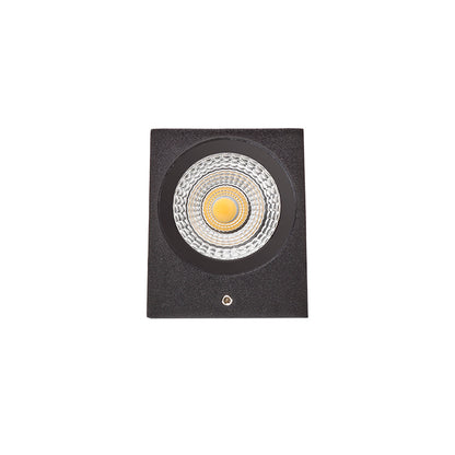 KUBI II antracitová 230V LED 2x3W 56° IP54 3000K