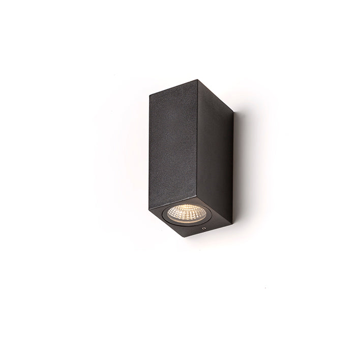 KUBI II antracitová 230V LED 2x3W 56° IP54 3000K