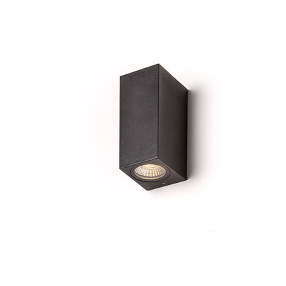 KUBI II antracitová 230V LED 2x3W 56° IP54 3000K