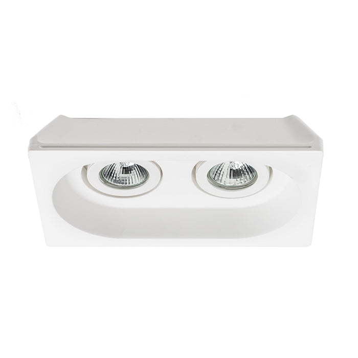 DINGO GU10 II náklopná sádrová 230V GU10 2x35W