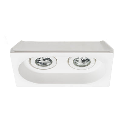DINGO GU10 II náklopná sádrová 230V GU10 2x35W