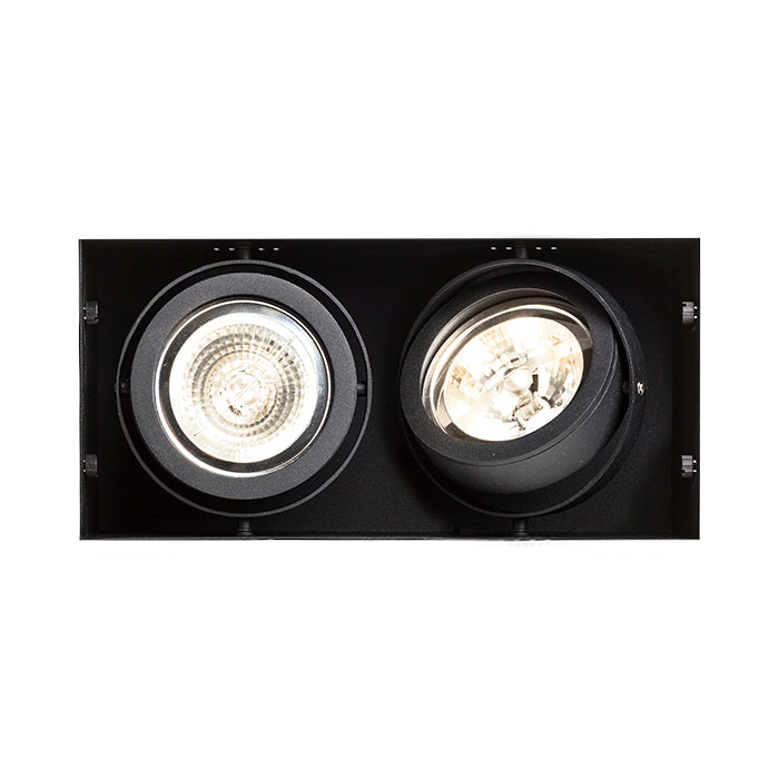 ELECTRA II černá 12V LED G53 2x15W