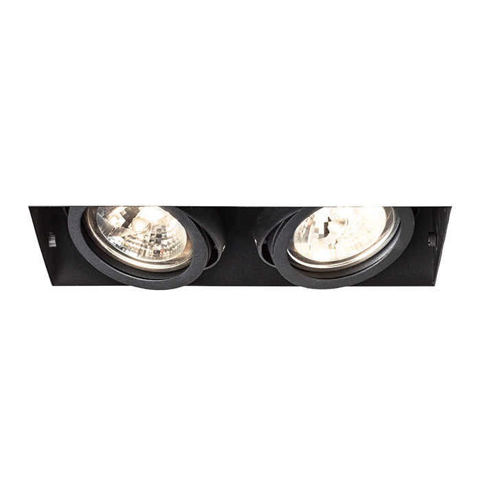 ELECTRA II černá 12V LED G53 2x15W