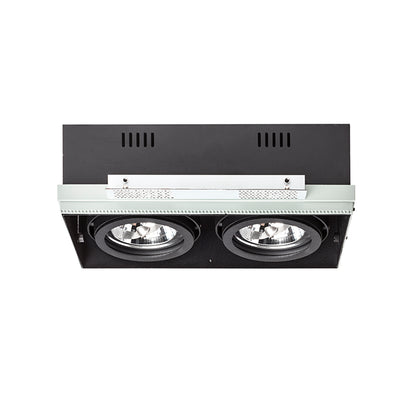 ELECTRA II černá 12V LED G53 2x15W
