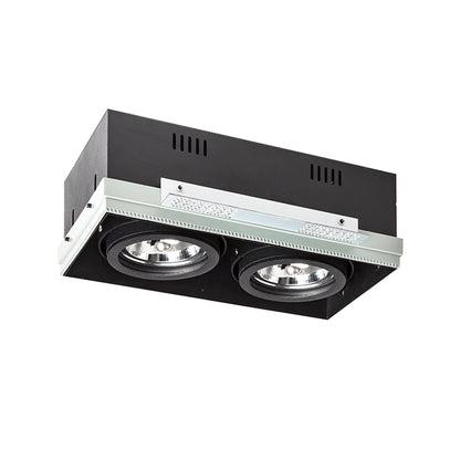 ELECTRA II černá 12V LED G53 2x15W