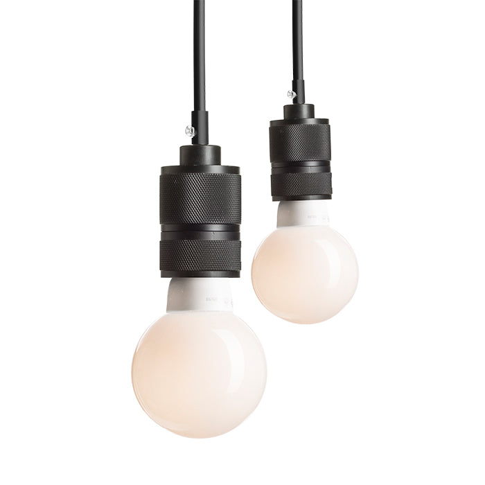 CINDY VI závěsná černá 230V LED E27 6x15W