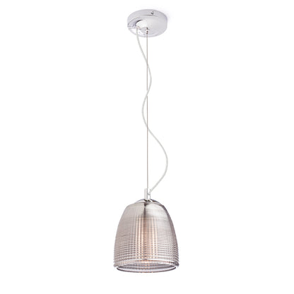 AZRIA závěsná kouřové sklo 230V LED G9 5W