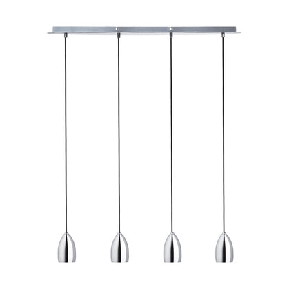 BABADES IV závěsná chrom 230V GU10 4x35W