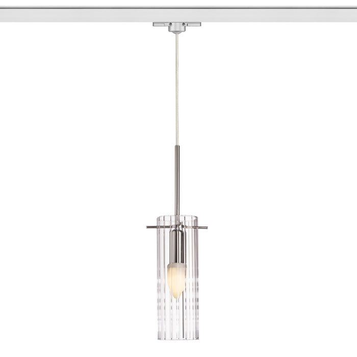 GIFT pro tříokr. lištu čiré sklo 230V LED E14 6W