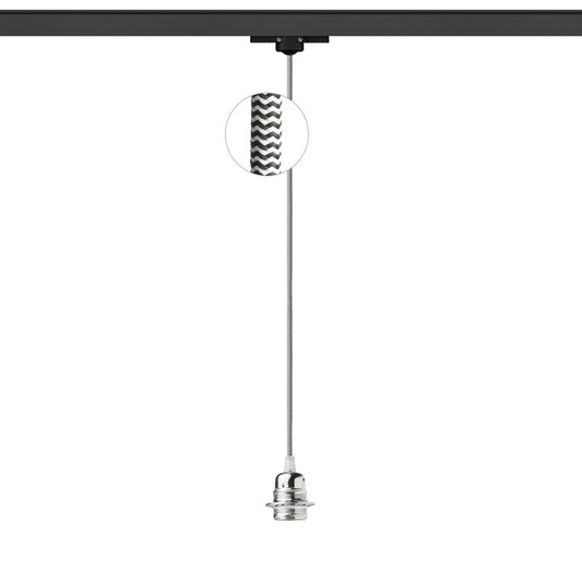 ELISA pro tříokr. lištu ČA+Č/BK+CHO 230V LED E27 15W