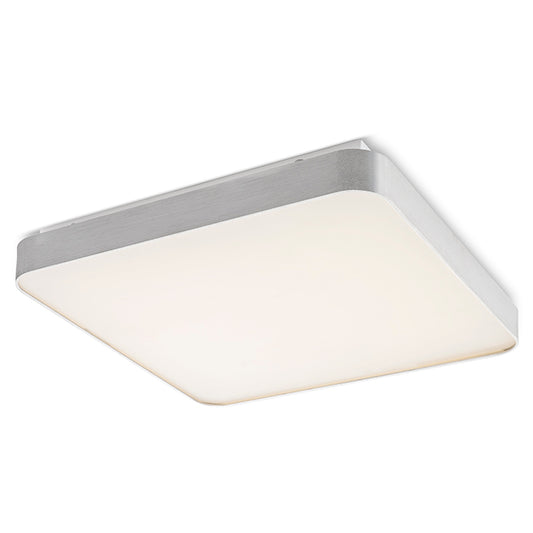 MENSA SQ 80 stropní česaný hliník 230V LED 138W 3000K