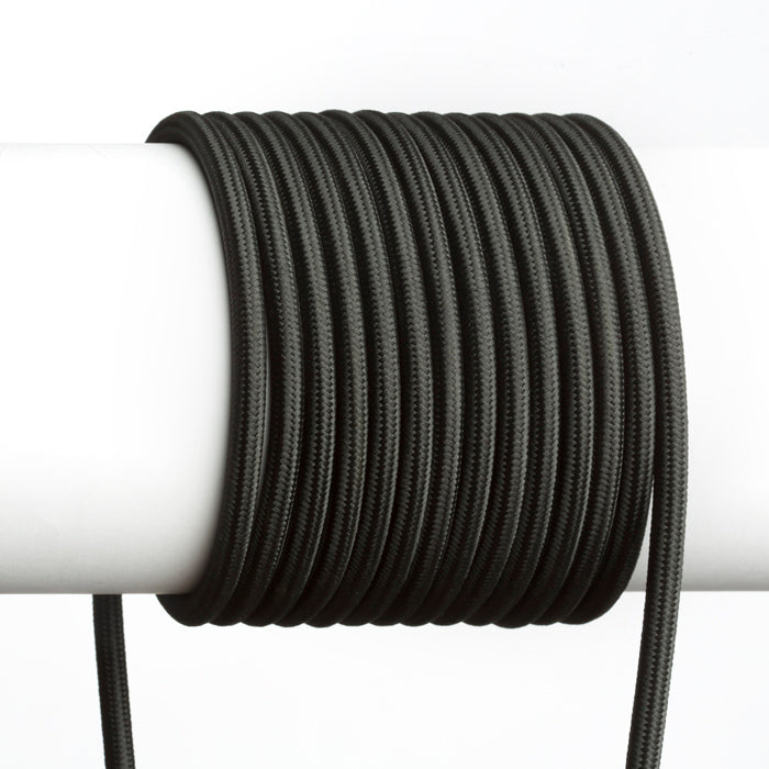FIT 3x075 1bm textilní kabel černá