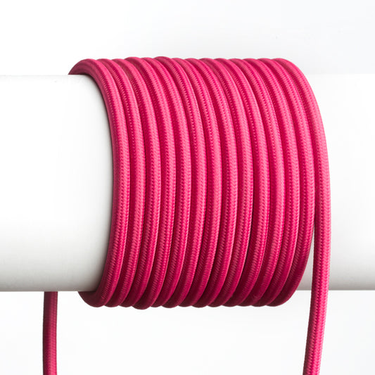 FIT 3x075 1bm textilní kabel fuchsiová