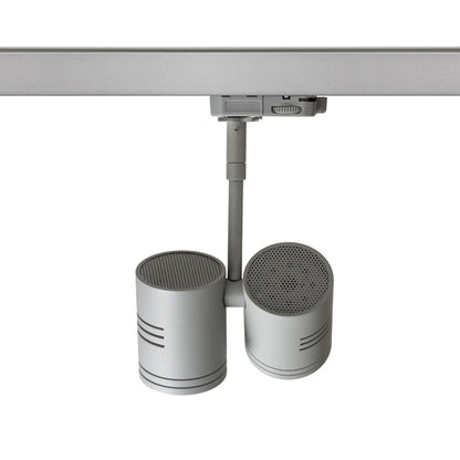 BEEBA II pro tříokr. lištu stříbrnošedá 230V LED GU10 2x8W