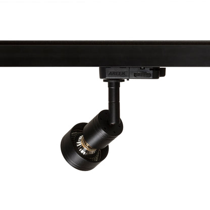 PURINA pro tříokr. lištu černá 230V LED GU10 8W