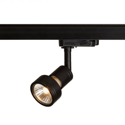 PURINA pro tříokr. lištu černá 230V LED GU10 8W