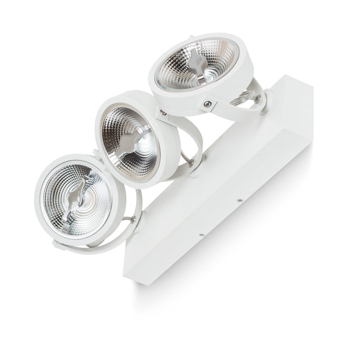KELLY LED III nástěnná bílá 230V LED 3x12W 24° 3000K