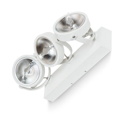 KELLY LED III nástěnná bílá 230V LED 3x12W 24° 3000K