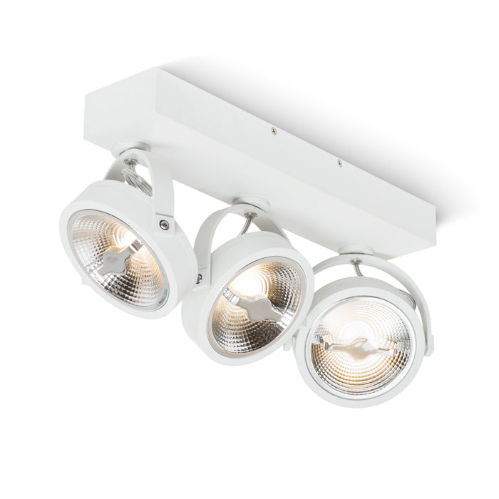 KELLY LED III nástěnná bílá 230V LED 3x12W 24° 3000K
