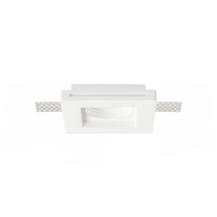 DANDY SQ zápustná sádrová 230V LED GU10 8W