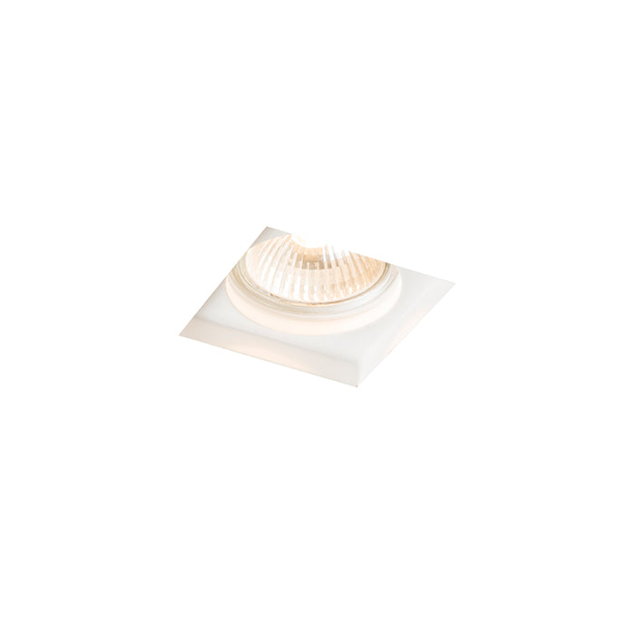 DANDY SQ zápustná sádrová 230V LED GU10 8W