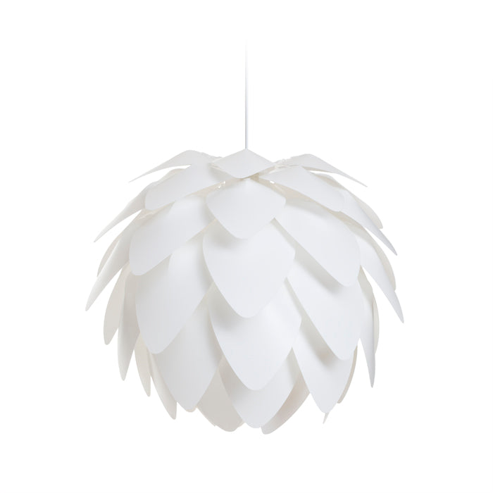 ENCOMBRE závěsná bílé PVC 230V LED E27 15W