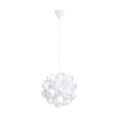 COCO závěsná bílé PVC 230V LED E27 15W