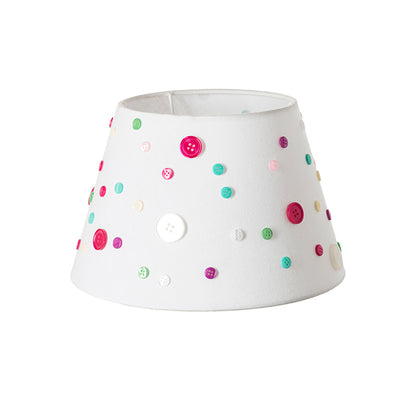 DELISA 25/16 stínidlo bílá knoflíky max. 28W