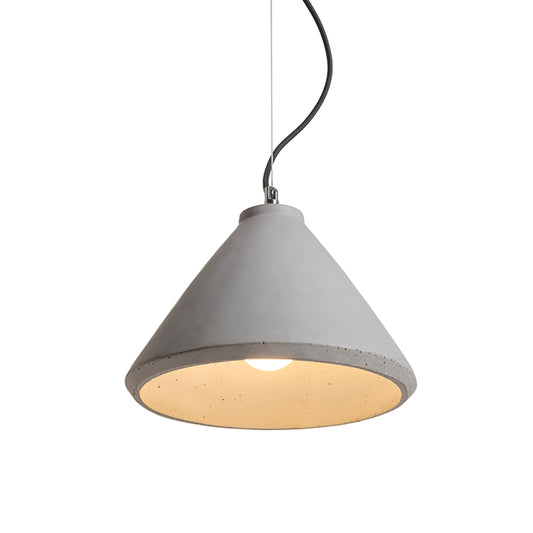 RADICAL závěsná beton 230V LED E27 15W