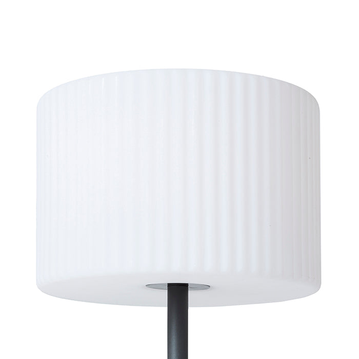 BOSANNA 150 stojanová antracitová satinovaný PE 230V LED E27 15W IP65