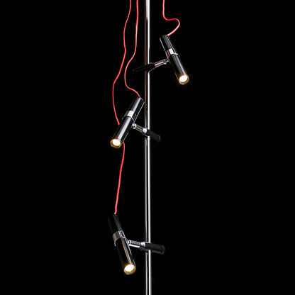 VIPER III stropní černá chrom 230V LED 3x3W 60° 3000K