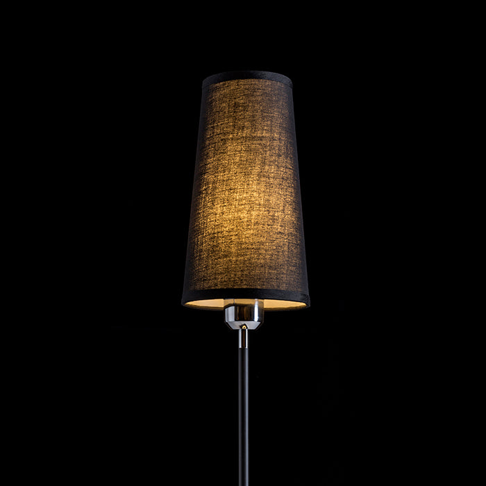 LULU stolní černá chrom 230V LED E27 8W