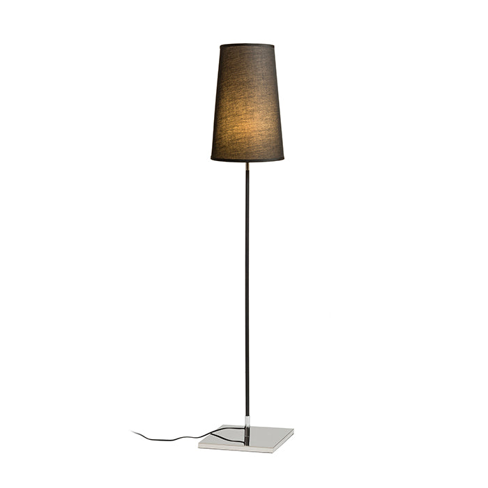 LULU stojanová černá chrom 230V LED E27 8W