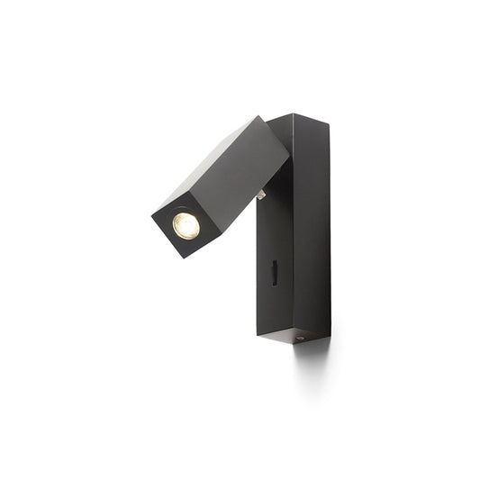 FADO I nástěnná černá 230V LED 3W 45° 4000K