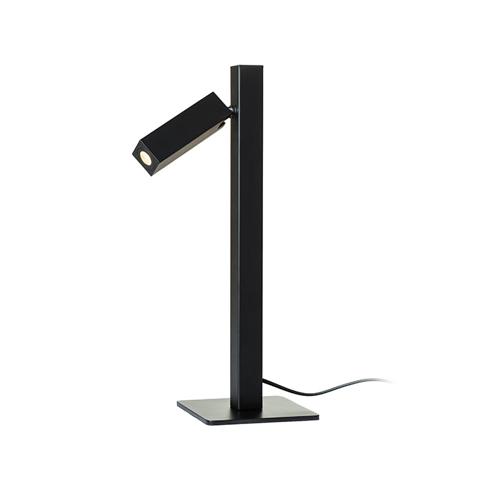FADO stolní černá 230V LED 3W 45° 3000K