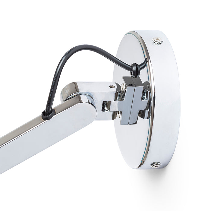 MADISON W nástěnná bílá chrom 230V LED E27 15W