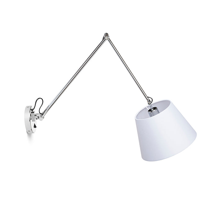 ASHLEY nástěnná bílá chrom 230V LED E27 15W