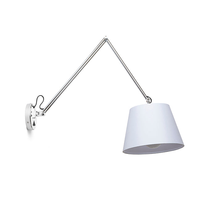 ASHLEY nástěnná bílá chrom 230V LED E27 15W